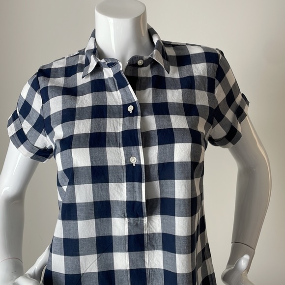 J. Crew Mercantile Plaid Short Sleeve Size XS. - Picture 7 of 11